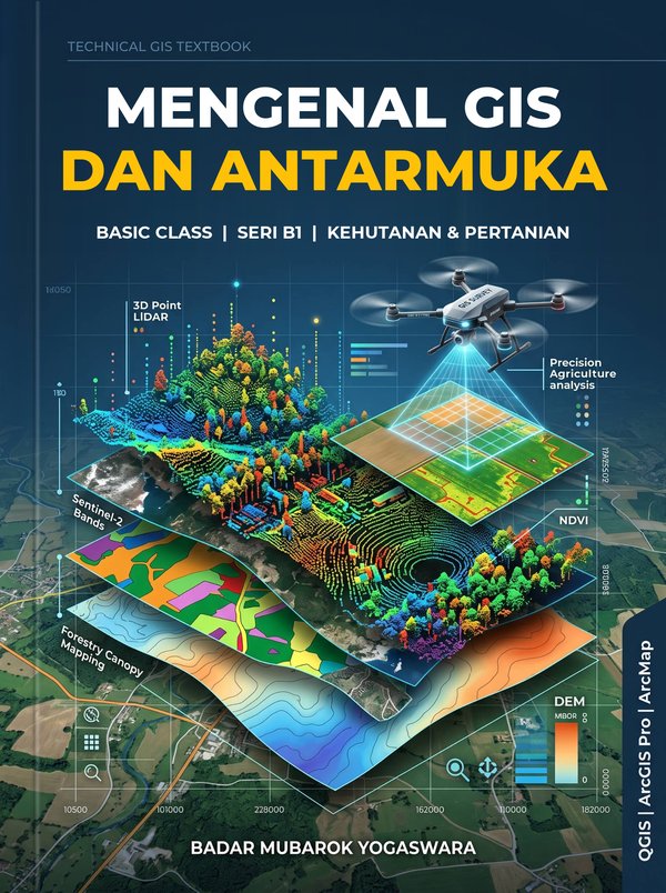 Sampul seri B1: Mengenal GIS dan Antarmuka